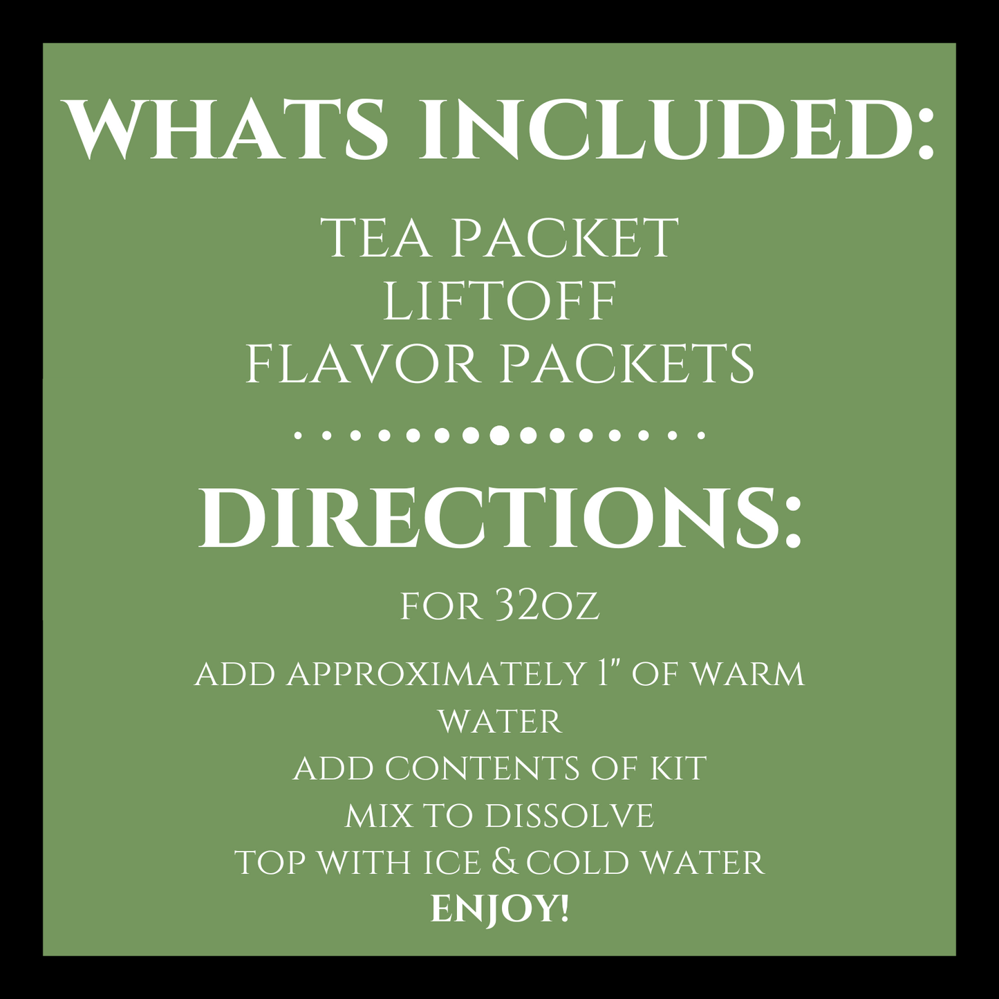 Watermelon Blow Pop Tea Kit